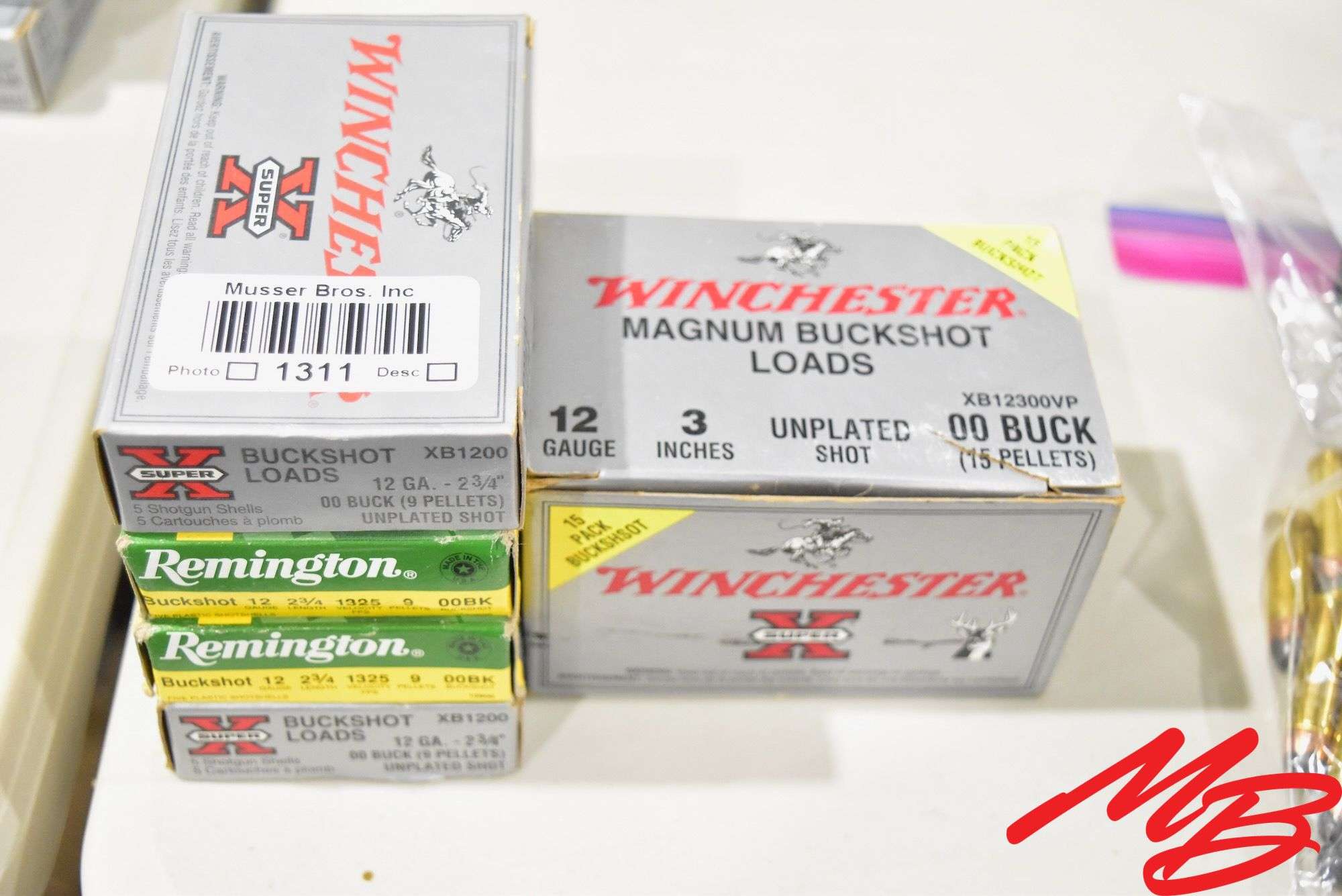 Asst 12ga OO Buck Shot Shells (Aprox 30rds)