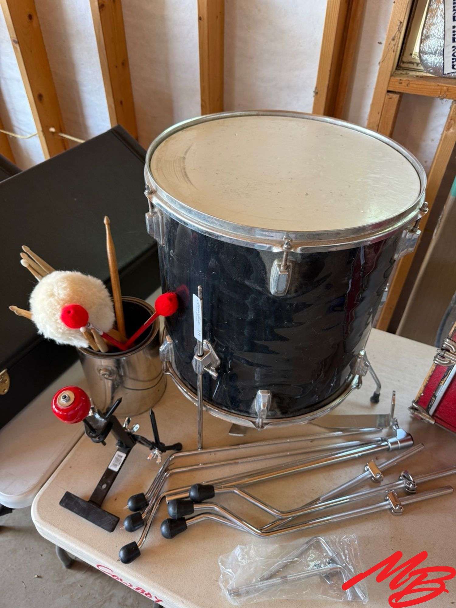Coda Drums Drum, Drumsticks, Drum Bag