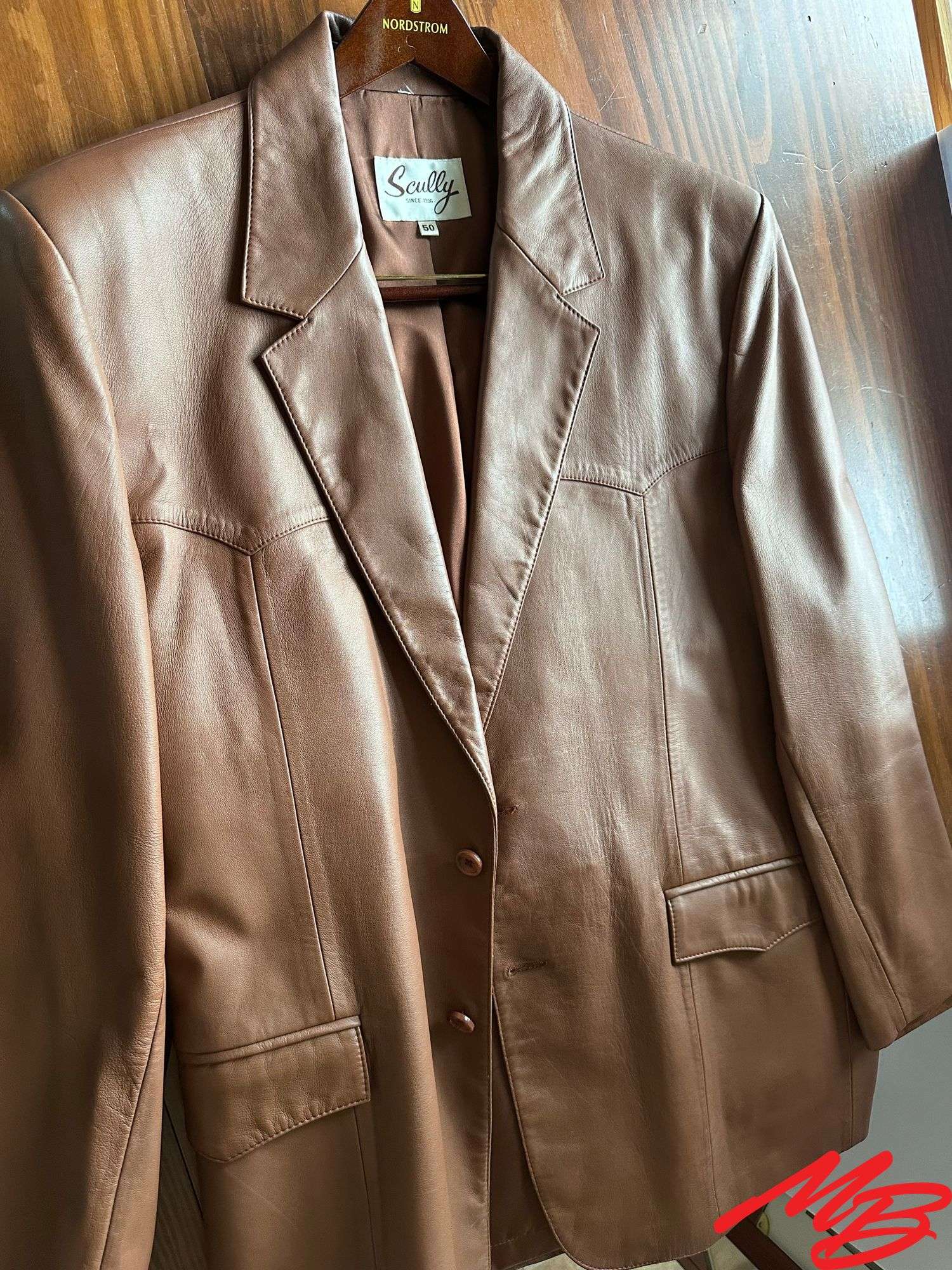 Scully Men's Leather Jackets Size 50