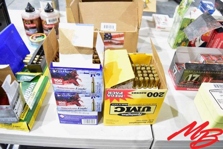 Asst 223 Rem Ammo (Aprox 430rds)