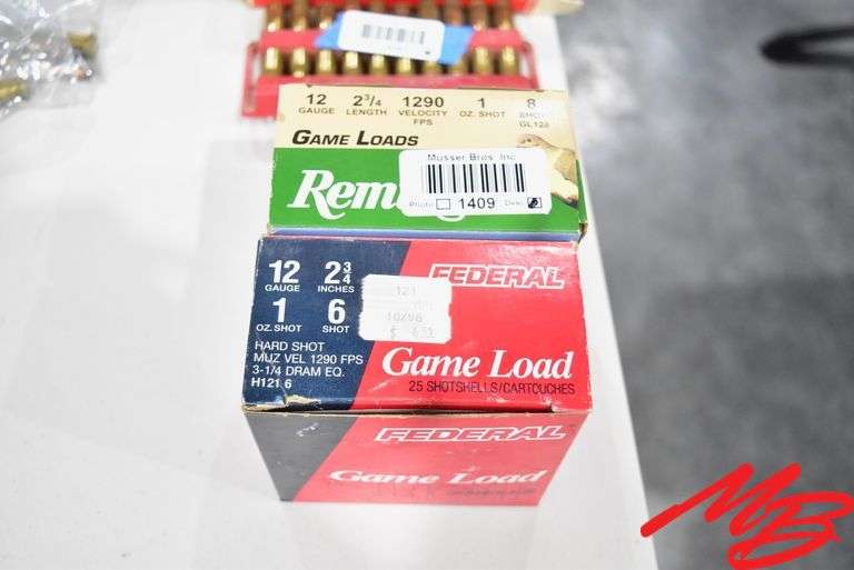 Asst 12ga Shot Shells, 2 3/4, 6-8 Shot (Aprox 35rds)