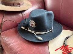 Mens Stratton Self Forming 5X Beaver Hat 7 3/8, Mens Stetson 4X Beaver Hat 7 1/2, Mens Beaver Hat 7 