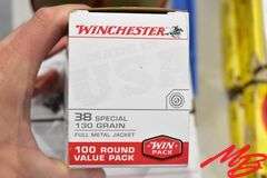 Winchester 38 Spc, 130gr FMJ (Aprox 300rds)