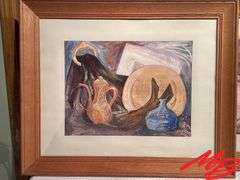 Abstract Artwork (2), Frames Measure 33" W x 27" H