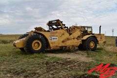 1984  CAT   615  Paddle Scraper