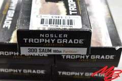 Nosler 300 Saum Ammo, 180gr (100rds)