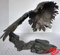 "Cry of Freedom" by Mark Hopkins. Bronze, 15-1/2"H x 13-1/4"H x 9-1/2"D