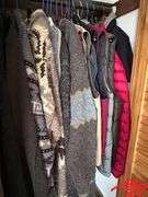 Huge Huge Lot of Clothing, Coats, Garmet Bags Mostly Size XXL
