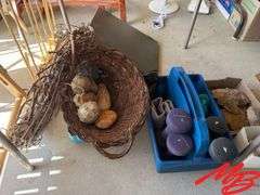 Folding Chair, Footstool, Magazine Racks, Drying Racks, Basket, Weights