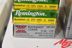 Asst 12ga OO Buck Shot Shells (Aprox 30rds)