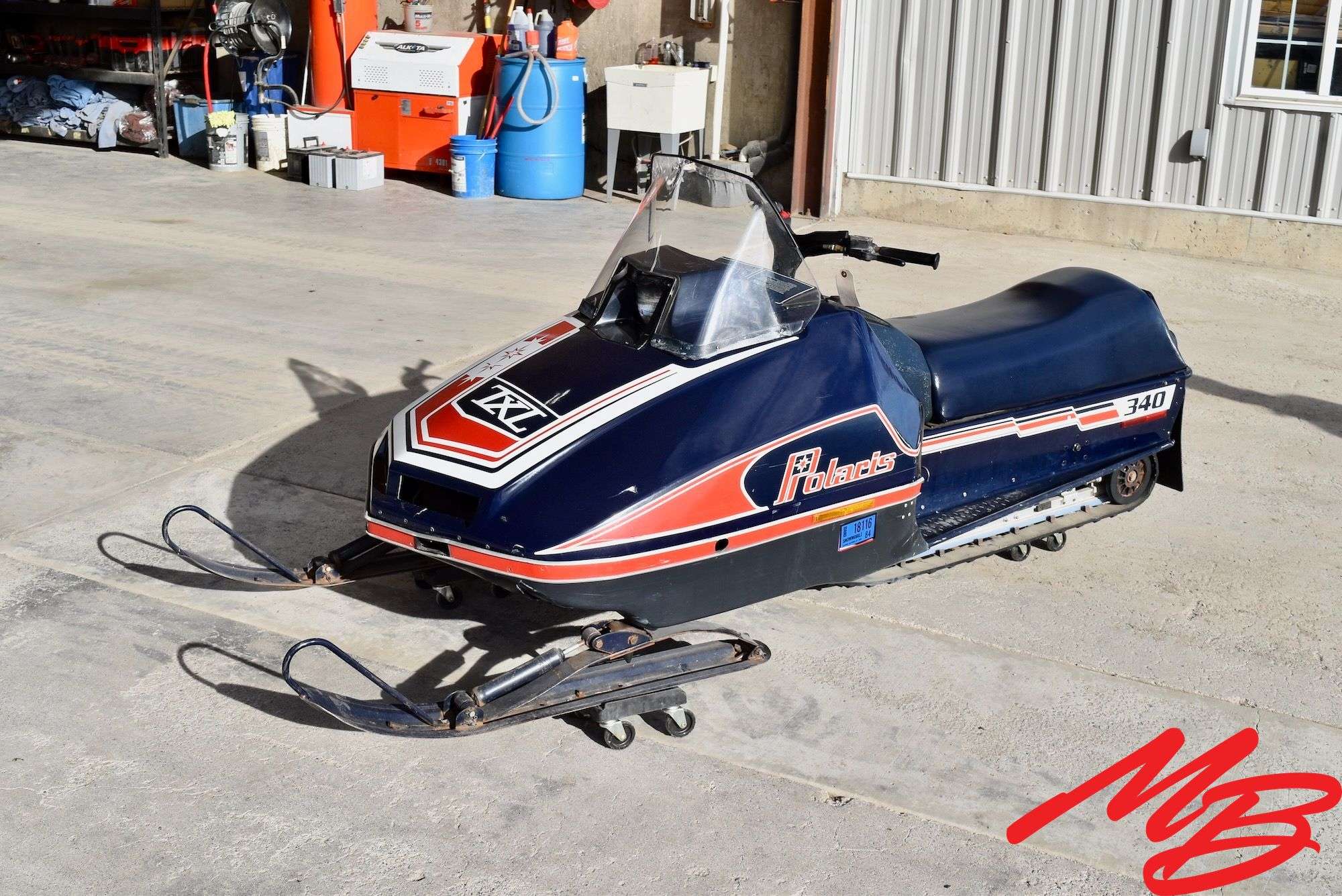 たぬき 1979 Polaris TXL 340 Snowmobile - Musser Bros Inc