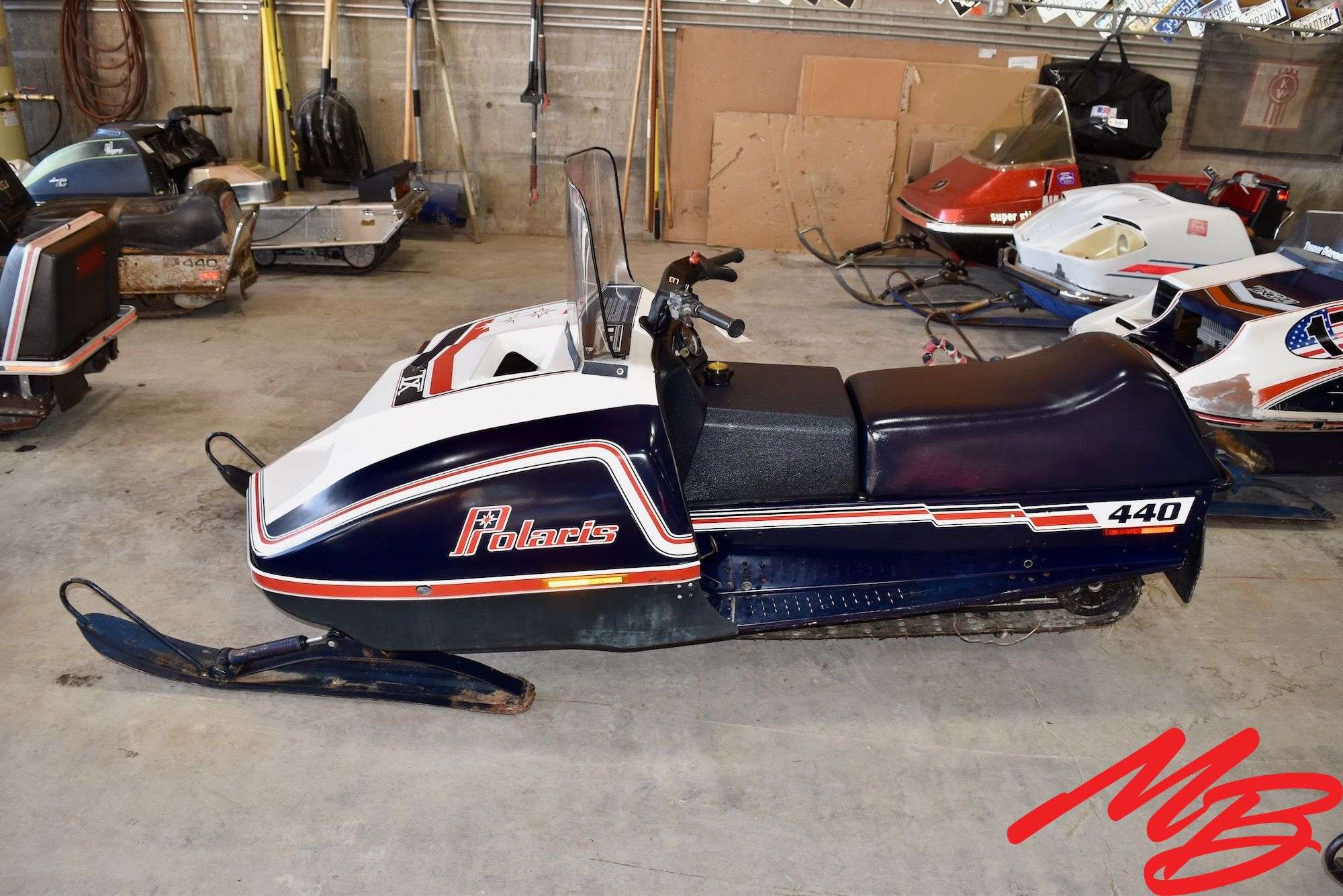 1978 Polaris TX440 Snowmobile - Musser Bros Inc