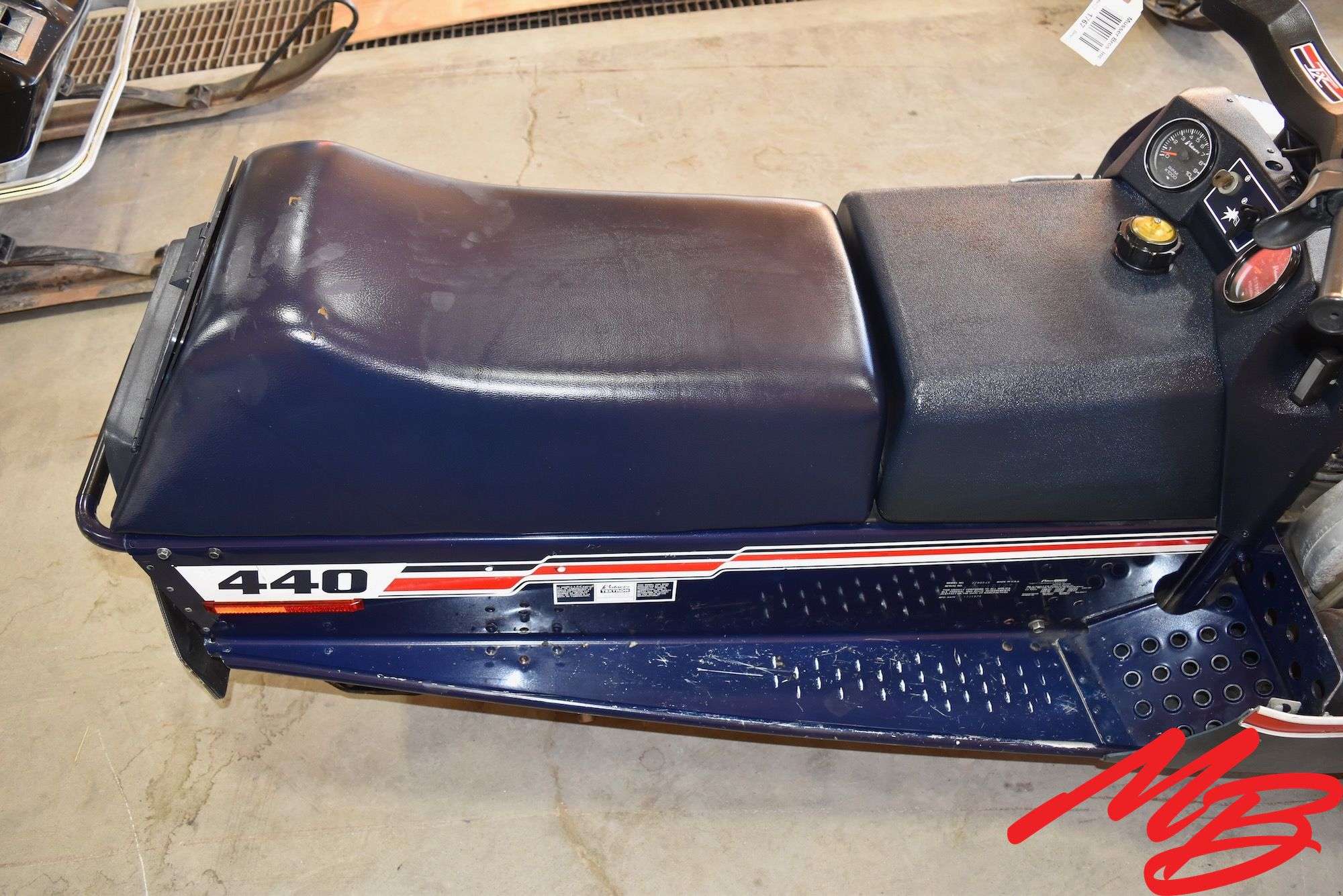 1978 Polaris TX440 Snowmobile - Musser Bros Inc