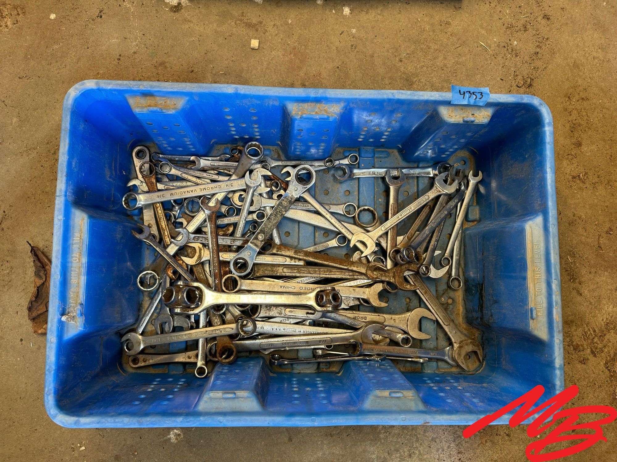 Assortment of End Wrenches