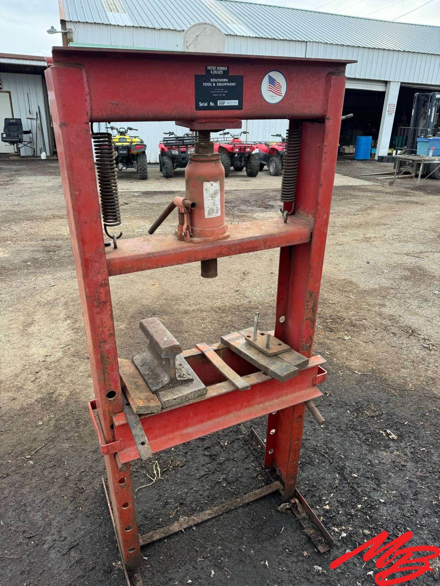 Southern Tool and Equipment Hyd Shop Press