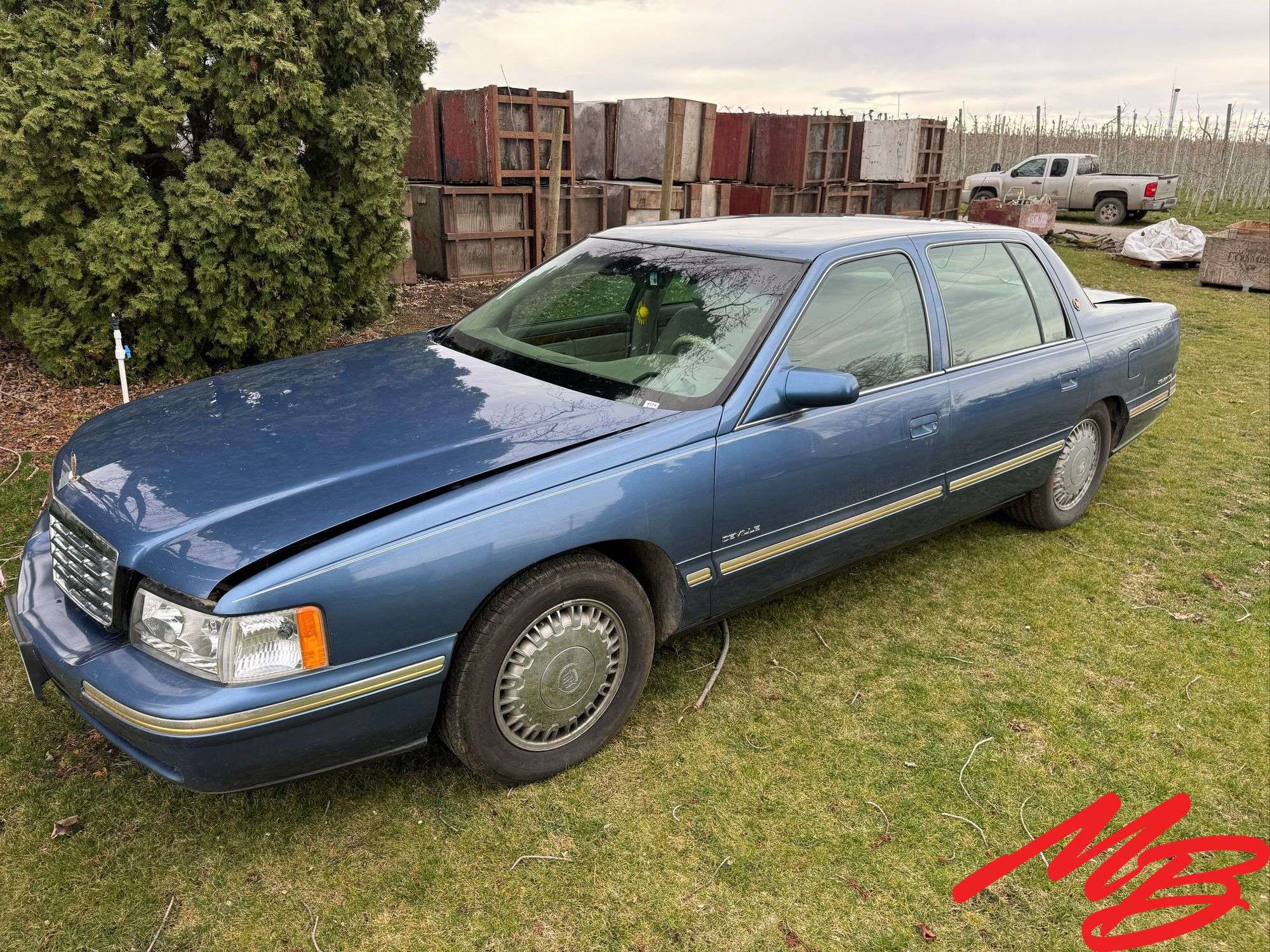 Non Running Cadillac Car