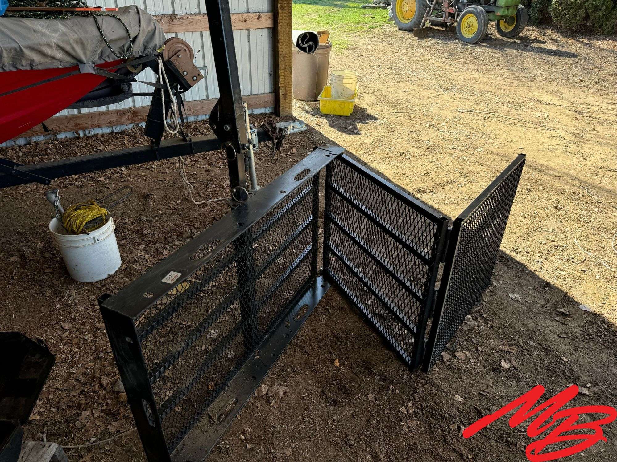 Hitch Mounted Cargo Rack