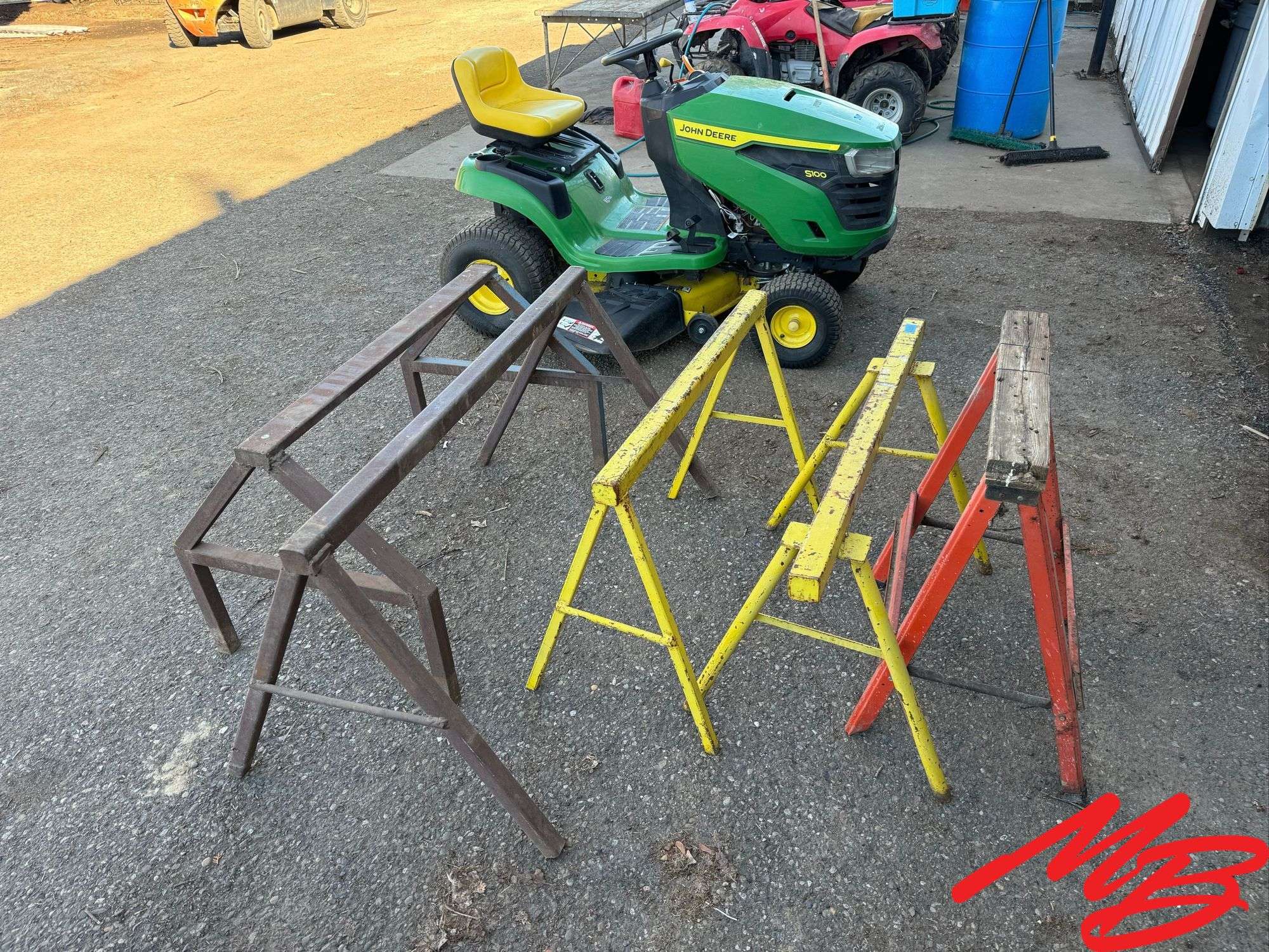 Assortment of Saw Horses