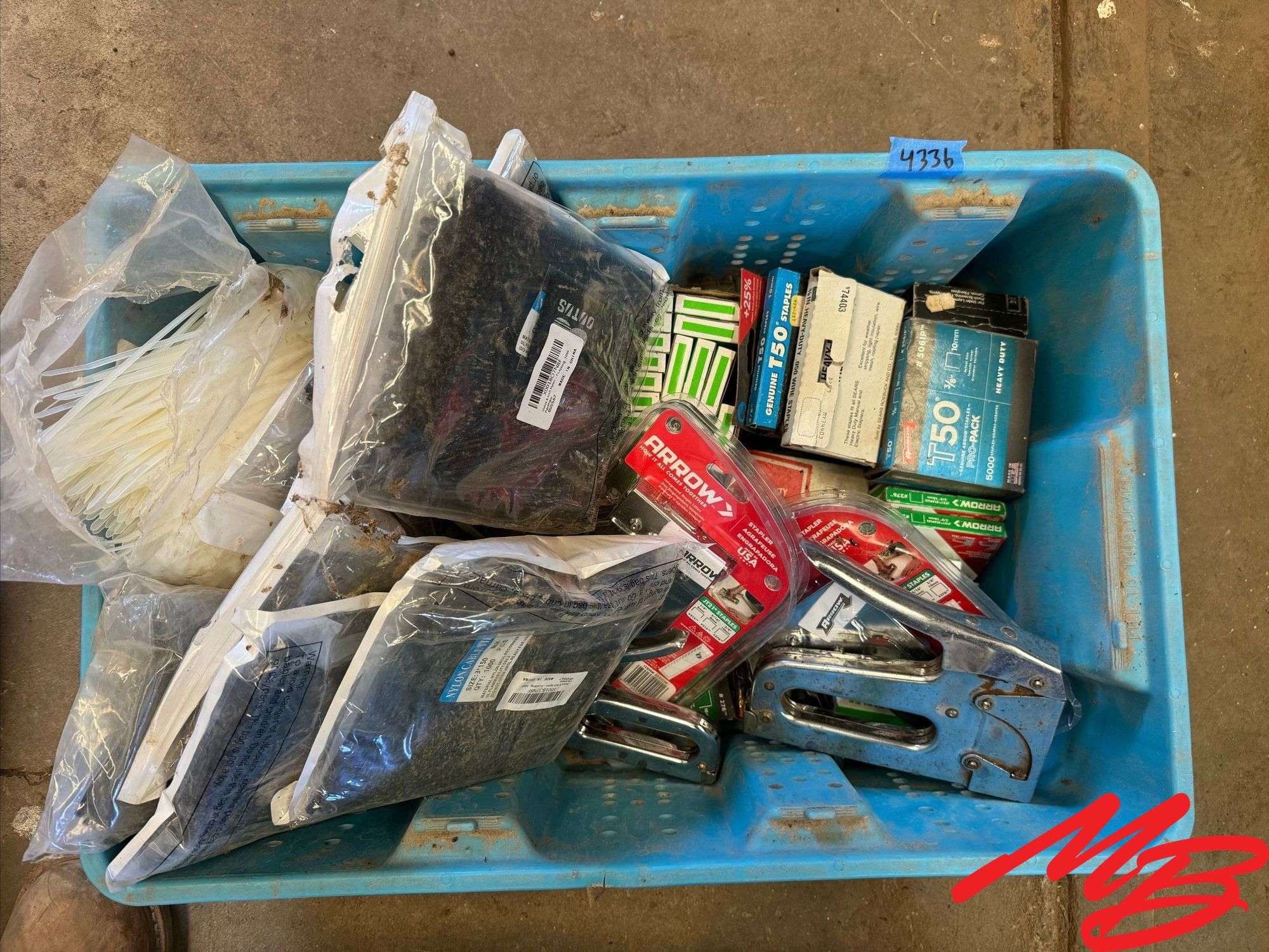 Staplers with Staples