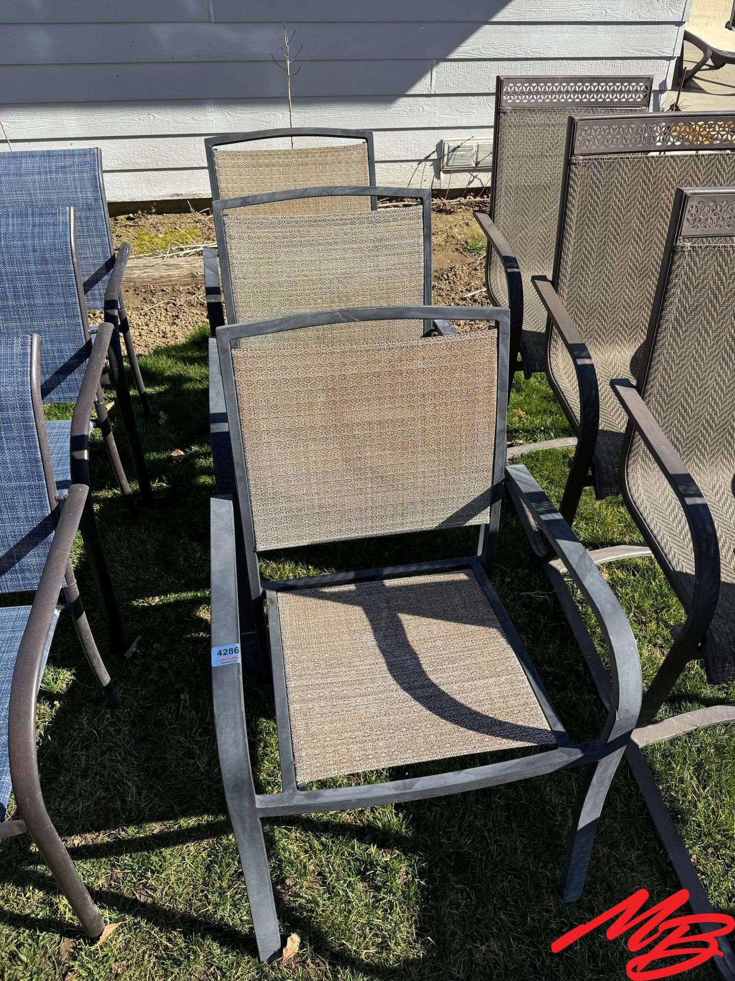 3 Outdoor Chairs