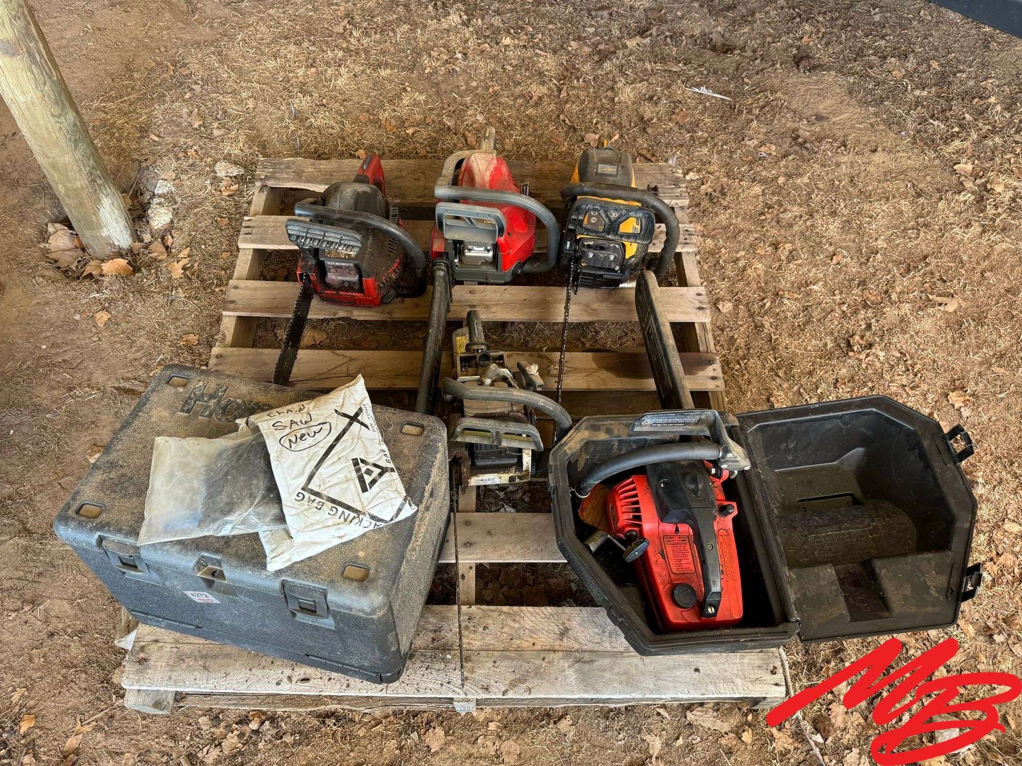 Assortment of Chain Saws