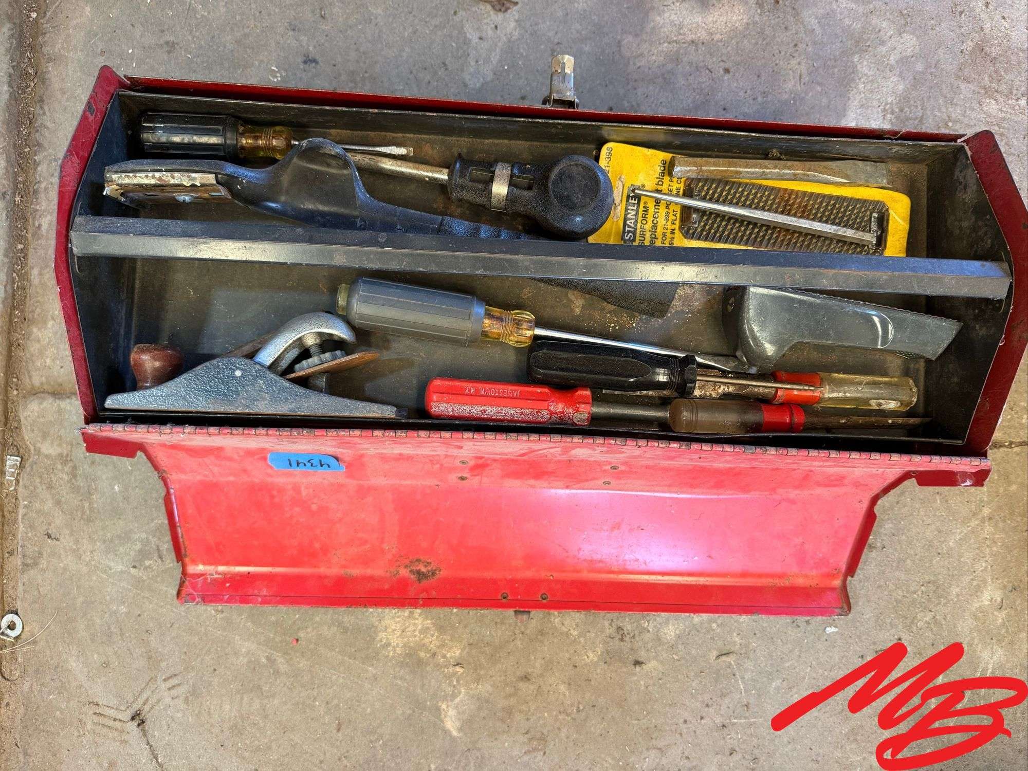 Tool Box with Tools