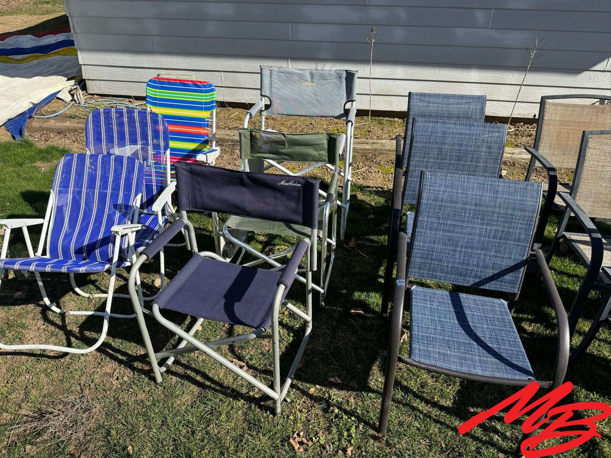 9 Lawn Chairs
