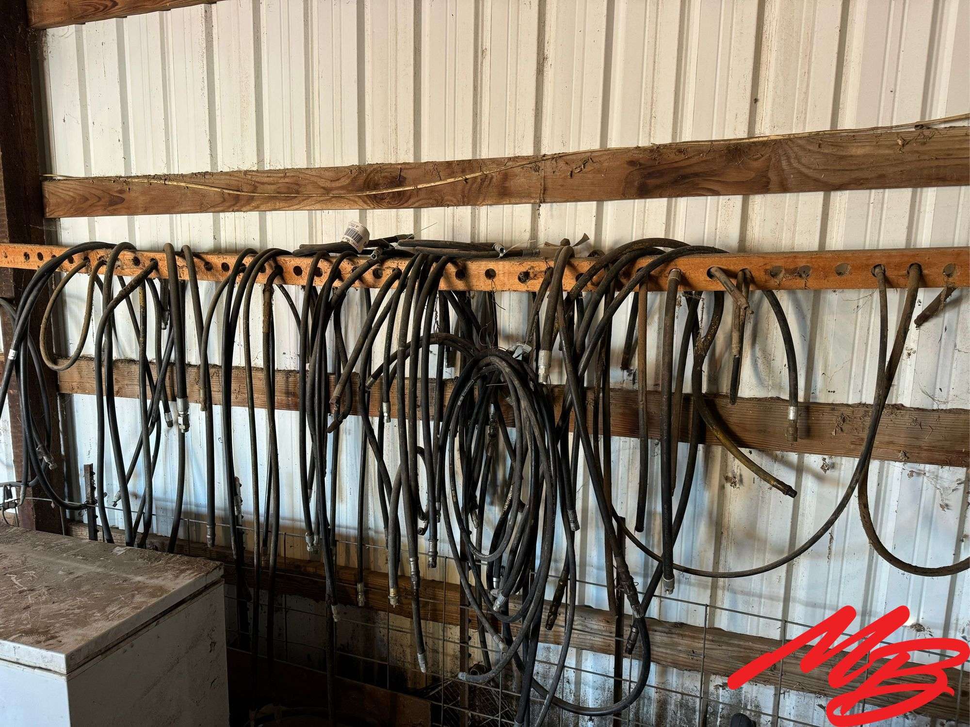 Assortment of Hydraulic Hoses