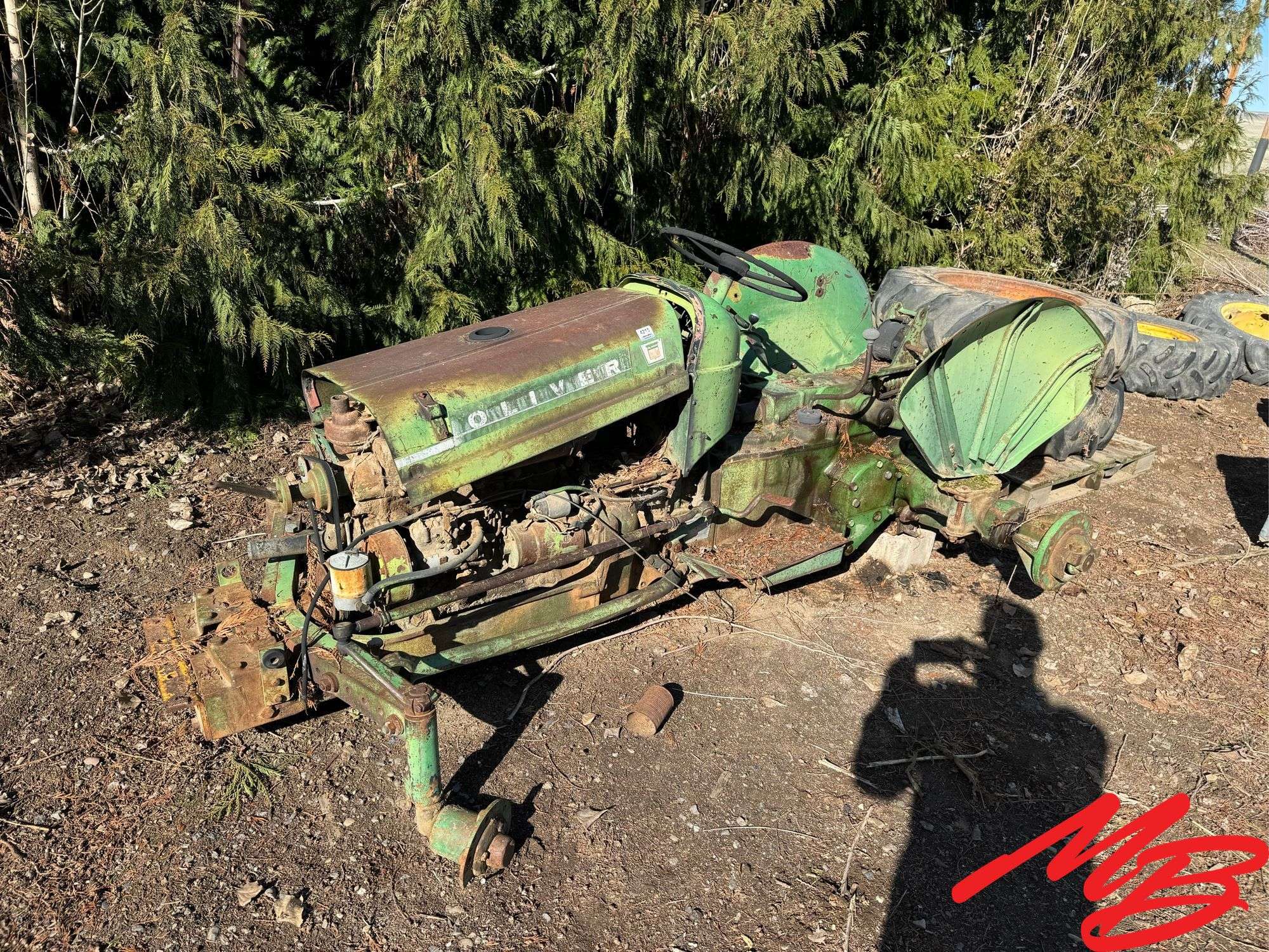 Oliver 550 Diesel Parts Tractor