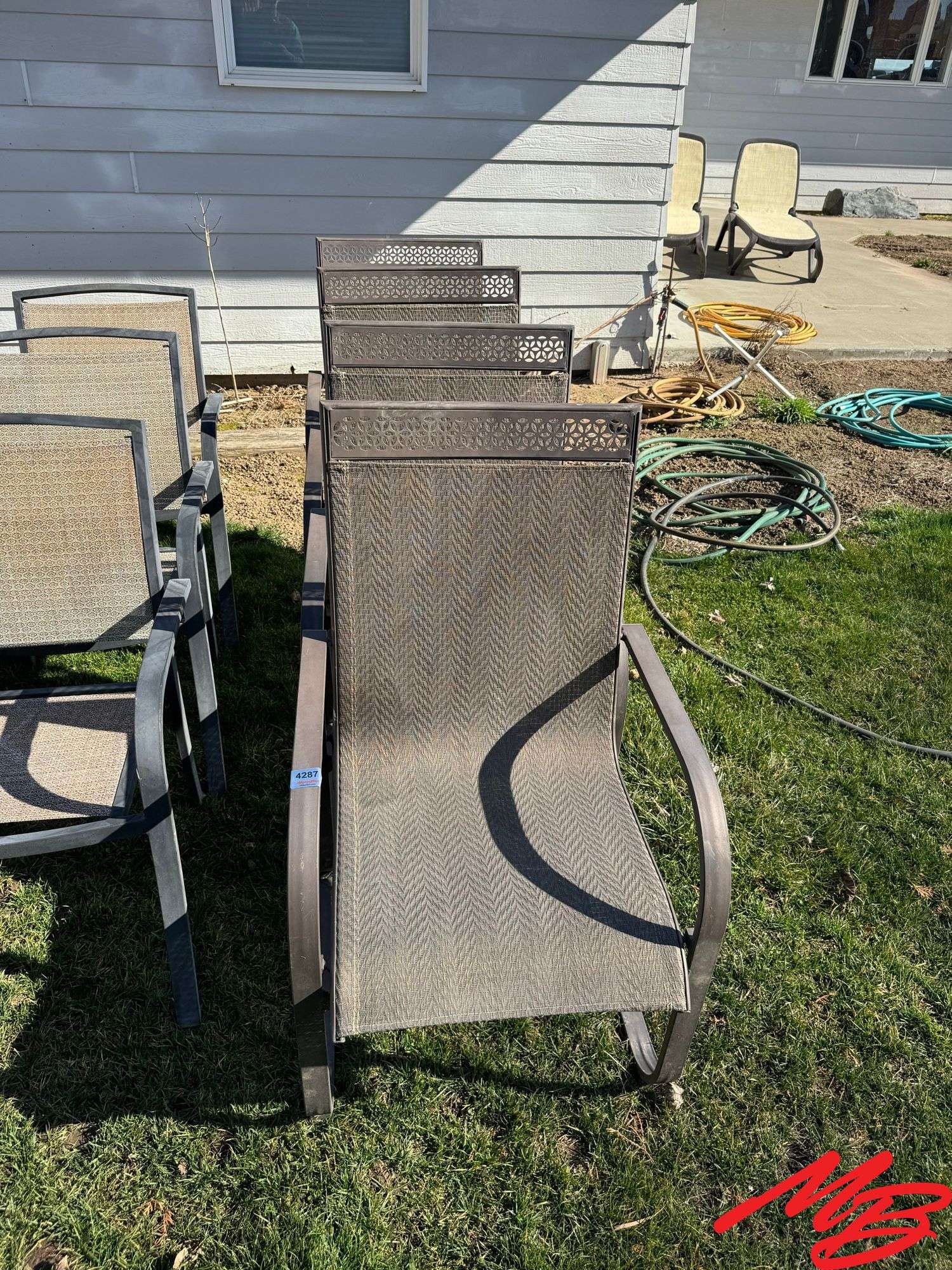 4 Outdoor Chairs
