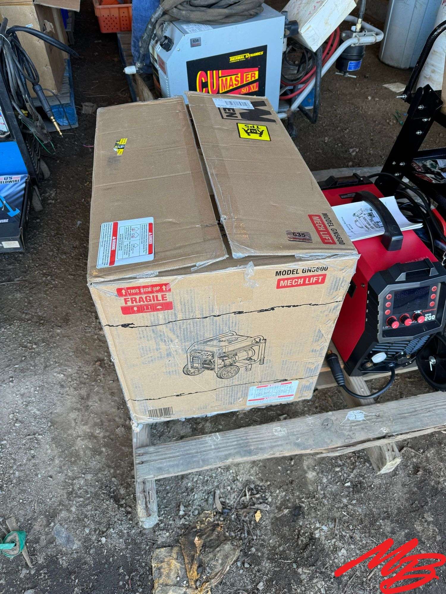 WEN 5600 Watt Portable Generator Model GN5600