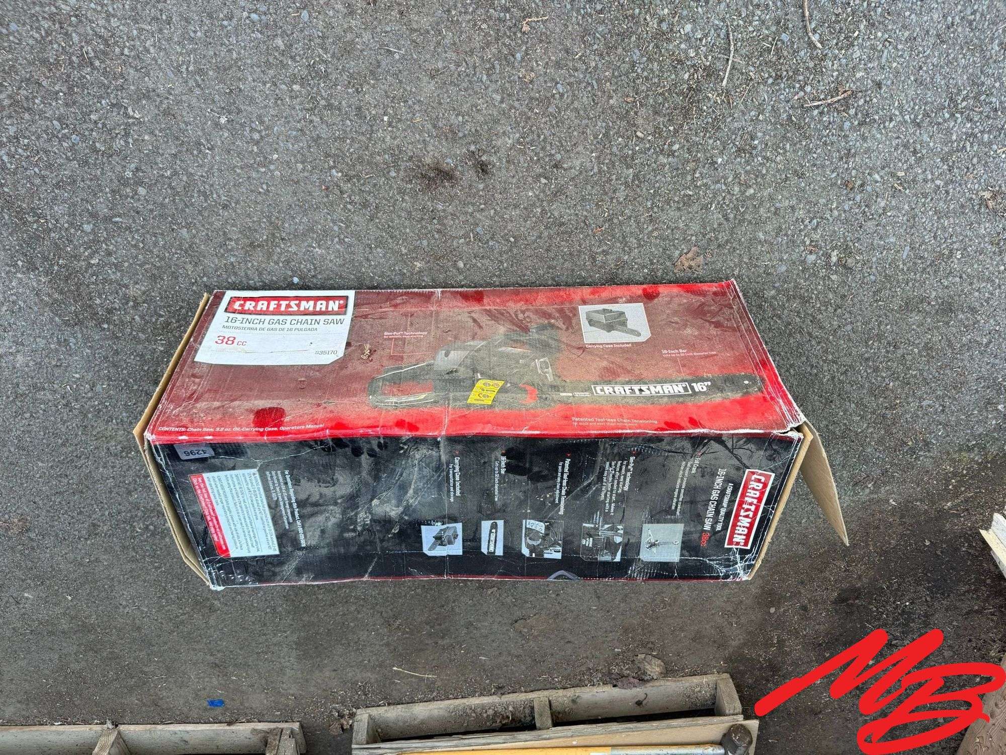 Craftsman 16” Gas Chain Saw