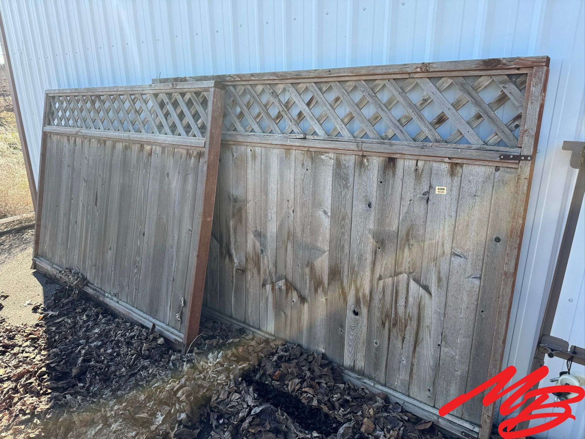 5x8 Wood Fence Panels