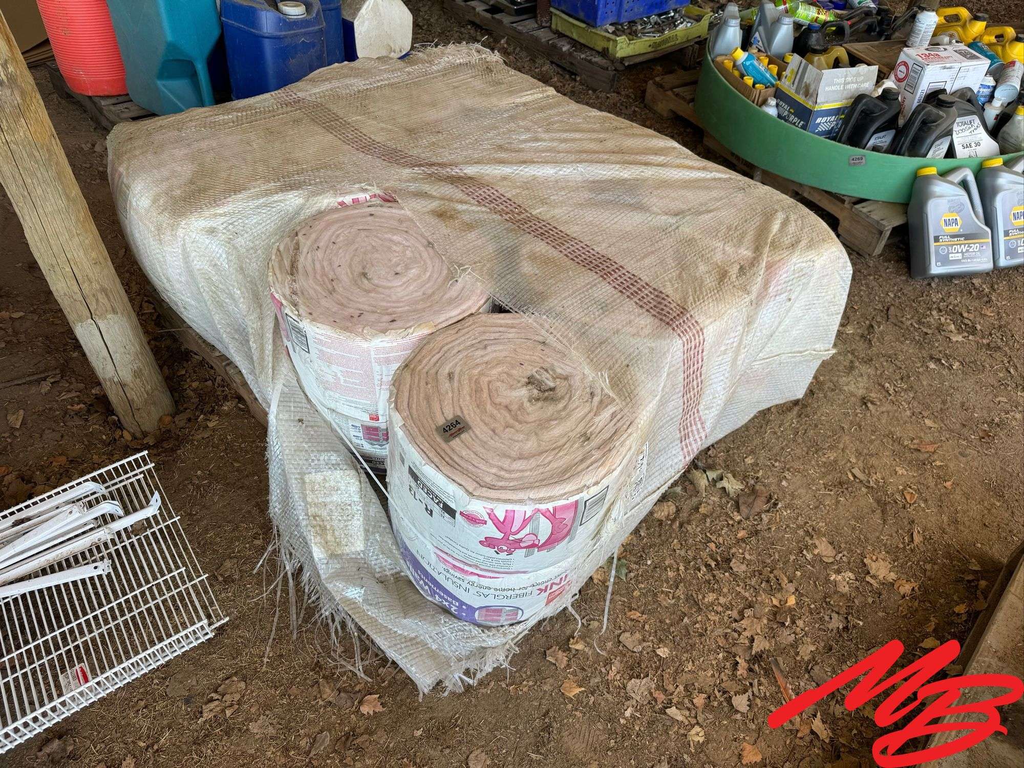 (9) Rolls of Insulation