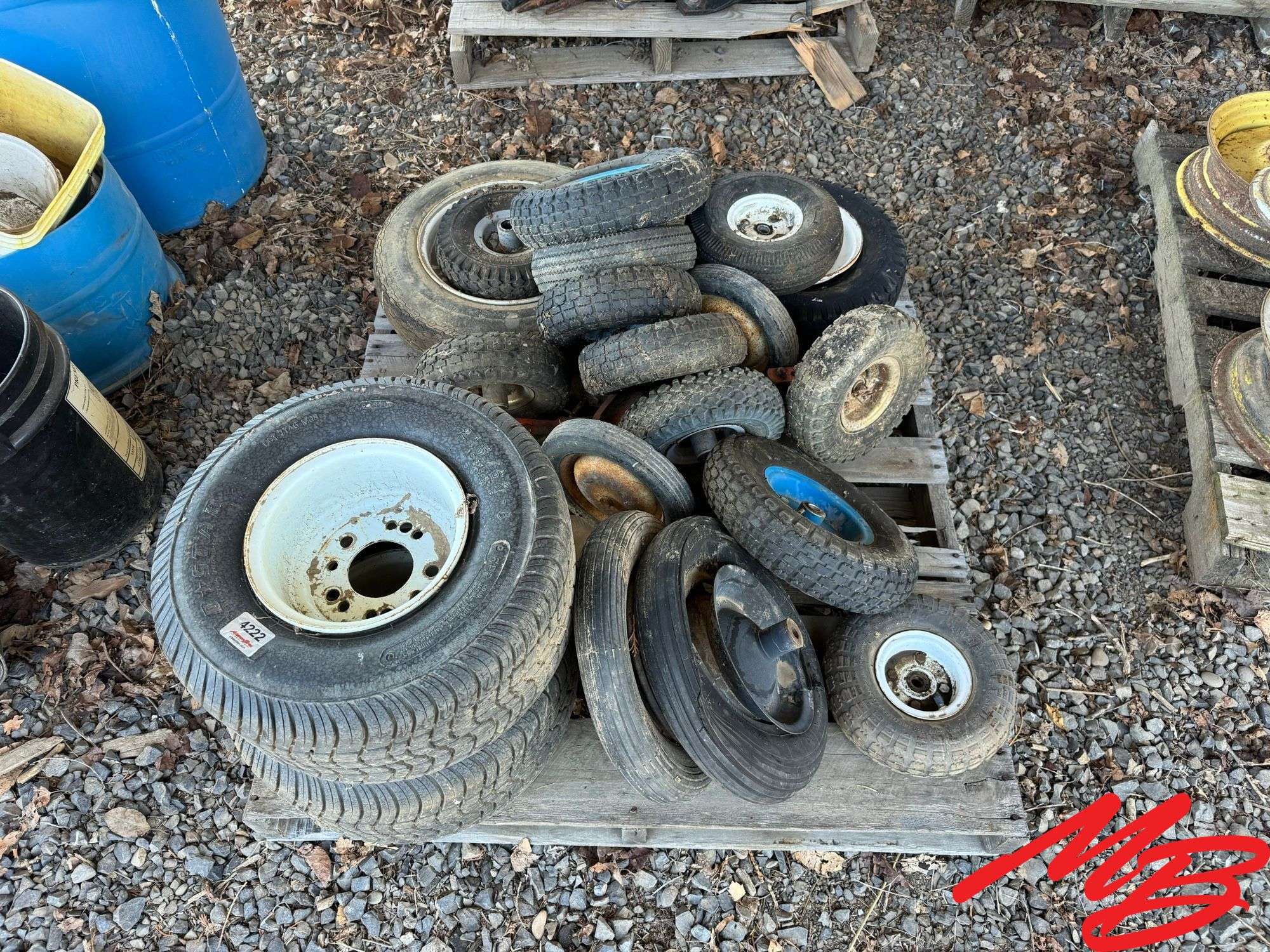 Assortment of Small Wheels & Tires