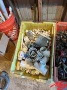 (6) Bins of Sprinkler Parts
