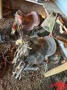 Assortment of Saddles & Horse Riding Equipment