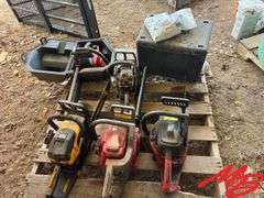 Assortment of Chain Saws