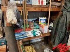 Wall of Misc Shop Supplies, Grow Tubes, Tools Etc