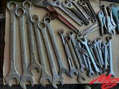 Assortment of Handtools - Wrenches, Hammers, Screw Drivers
