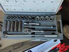 Assortment of Handtools - Wrenches, Saw, Pipe Wrenches