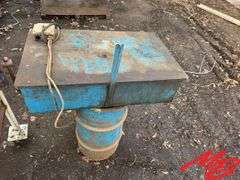 Steel Welding Table, Gas Pump, Parts Washer