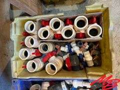 (2) Bins of PVC Valves