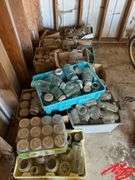 Assortment of Ball Jars with Lids