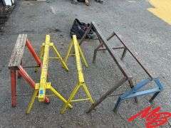 Assortment of Saw Horses