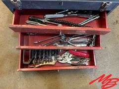 Tool Box with Tools