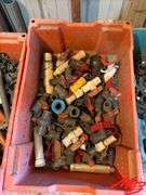 (6) Bins of Sprinkler Parts