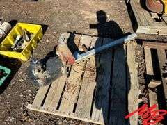3 Pallets - Hydraulic Hoses, Irrigation Parts, Etc.
