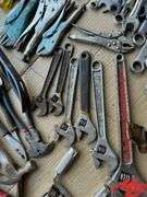 Assortment of Handtools - Wrenches, Hammers, Screw Drivers
