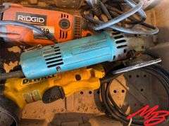 Corded Angle Grinders - Dewalt & Ridgid